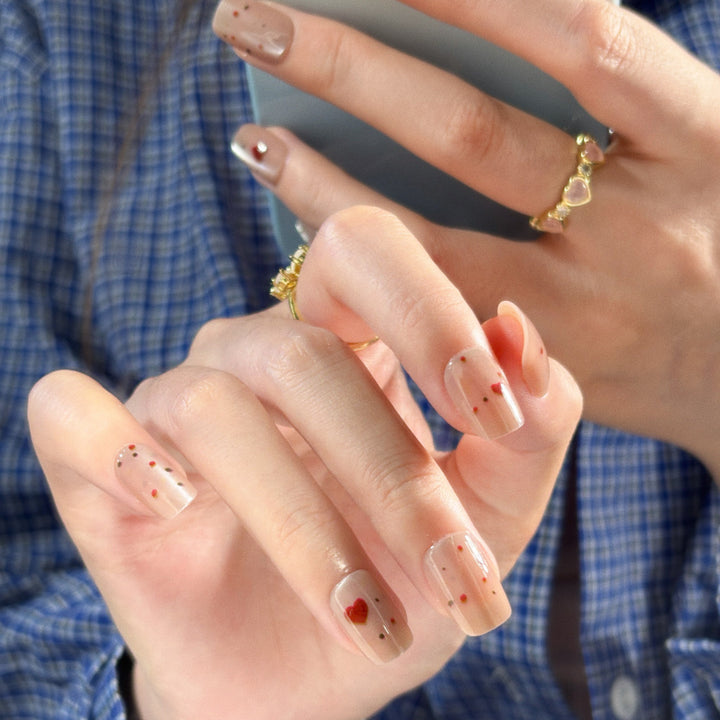 Unique Artistic Press-On Nail Set