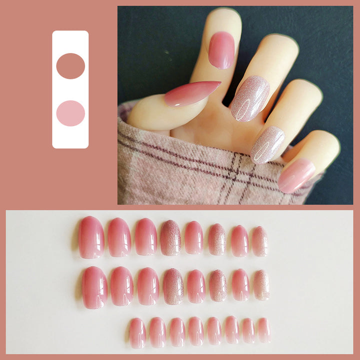 Ombre Glossy Press-On Nail Set