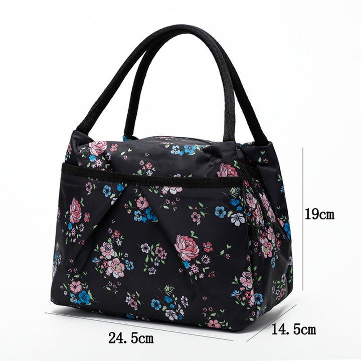 Floral Insulated Lunch Cooler Bag Kalsten