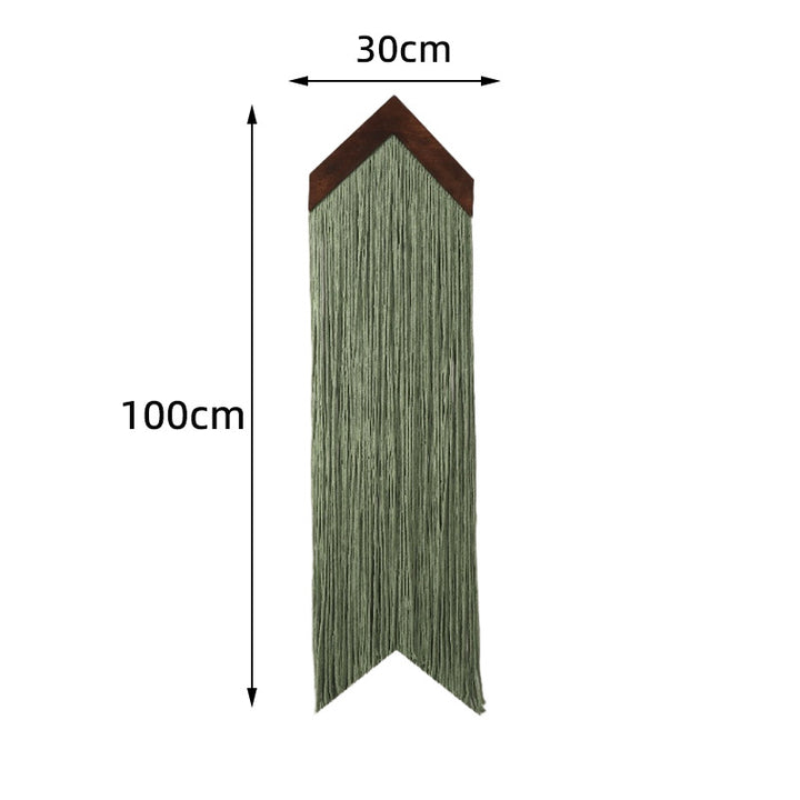 Macrame Wall Decor with Cloud Motif Kalsten