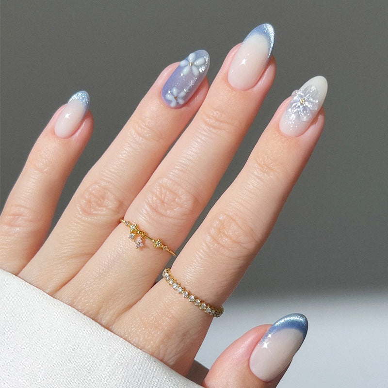 Elegant Heart-Designed Press-On Nail Tips Kalsten