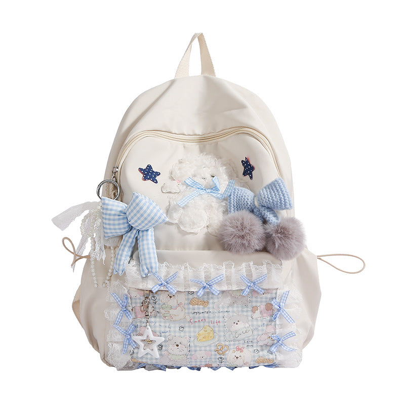 Cute Decorative Plush Backpack Kalsten