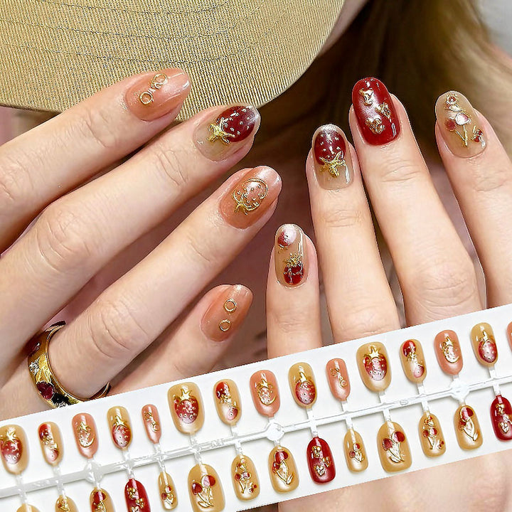 Decorative Press-On Nails