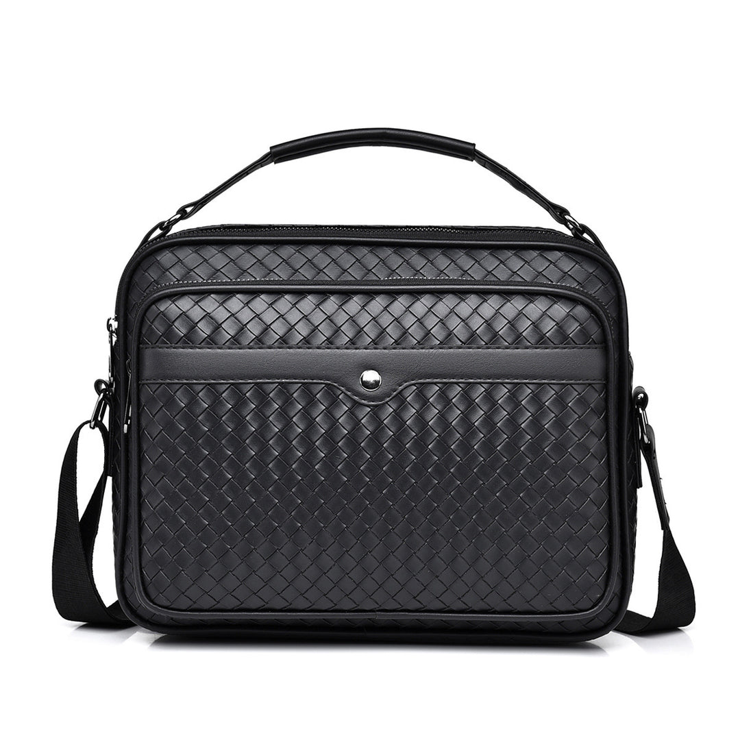 Stylish and Practical Briefcase with Braided Design Kalsten