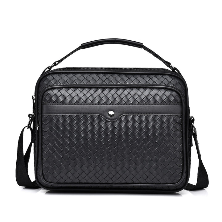 Stylish and Practical Briefcase with Braided Design Kalsten