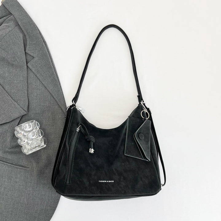 Casual Suede Hobo Bag