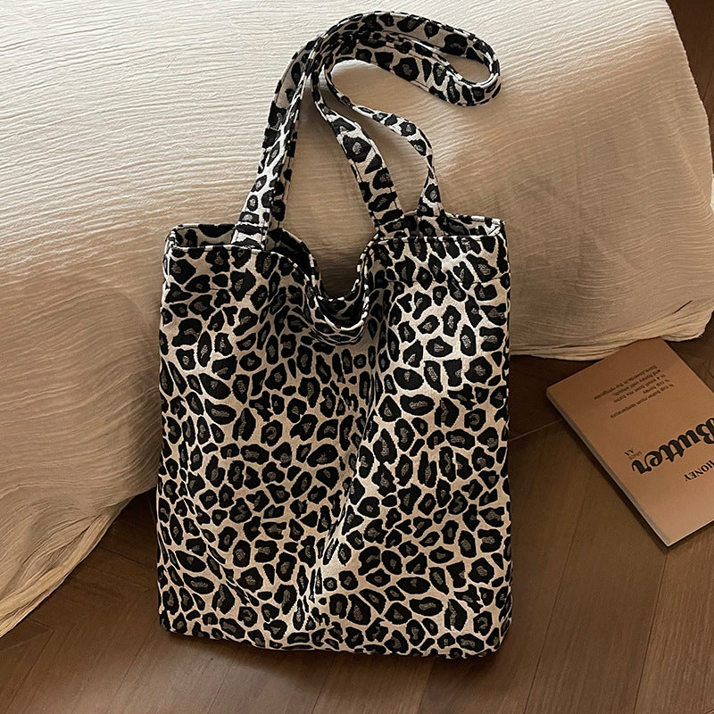 Leopard Print Tote Bag