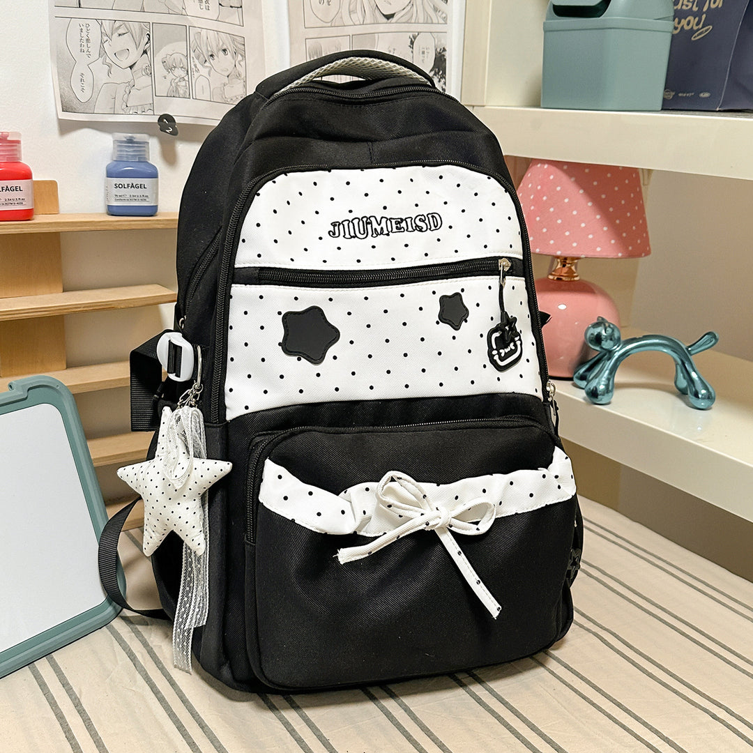Charming Decorative Star-Embellished Backpack Kalsten