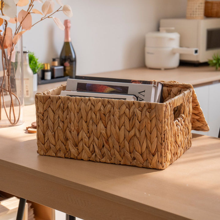 Handwoven Natural Storage Basket Kalsten
