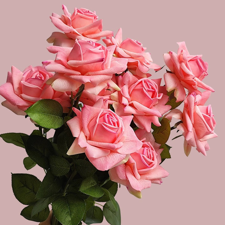 Lifelike Garden Rose Stem