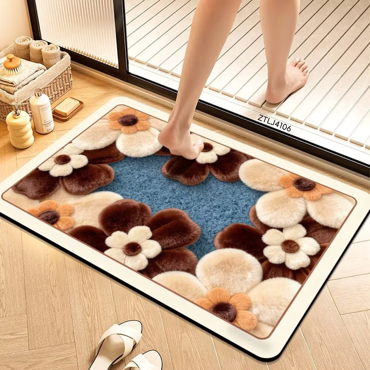 Decorative Bath Mat Kalsten