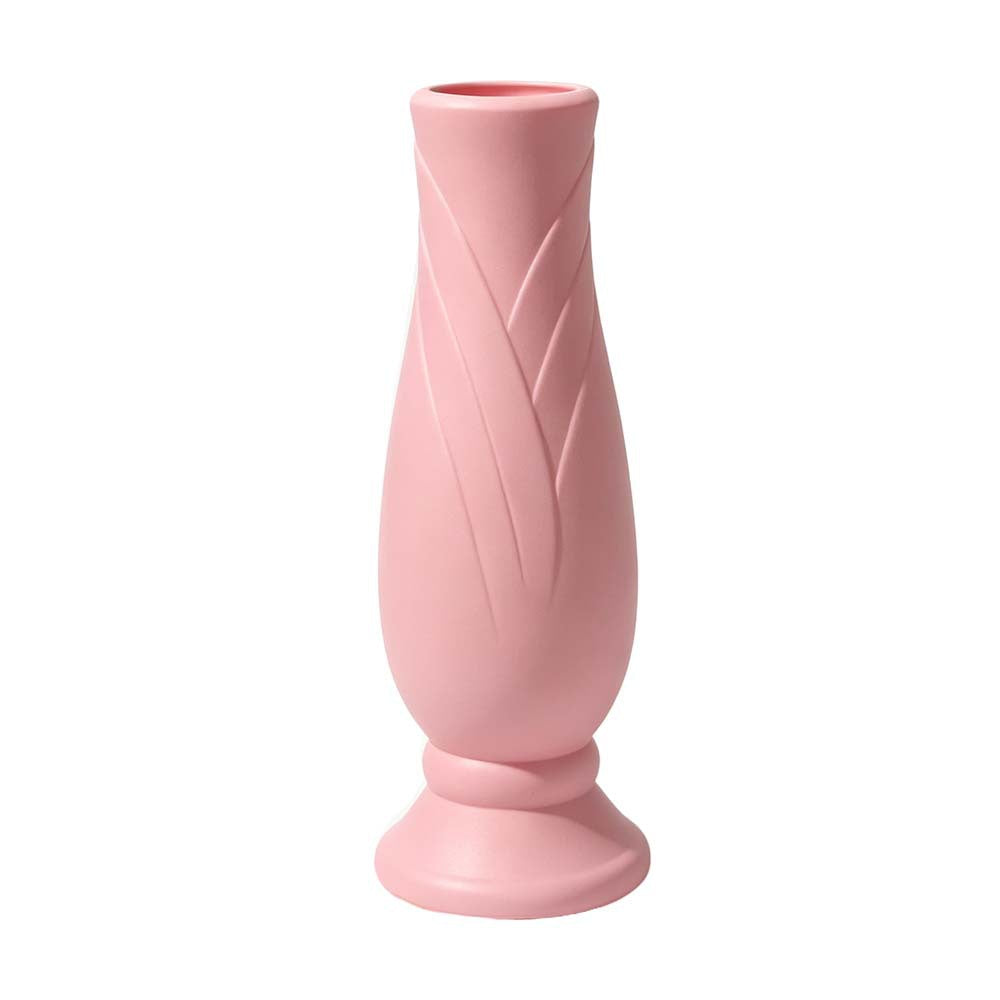 Elegant Leaf-Patterned Decorative Vase Kalsten
