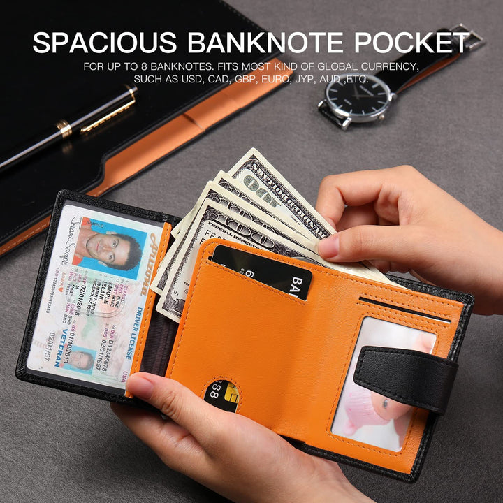 RFID-Blocking Leather Card Organizer Kalsten