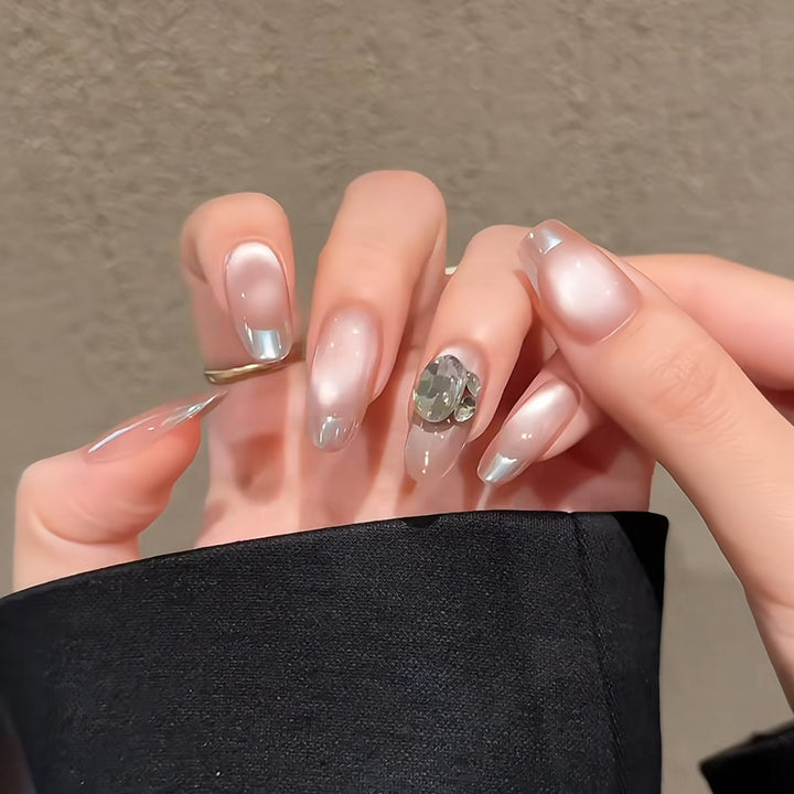 Themed Nail Art Press-On Nails with Cute Character and Bow Designs Kalsten