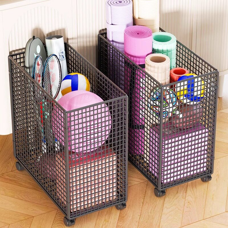 Versatile Rolling Storage Cart with Dividers Kalsten