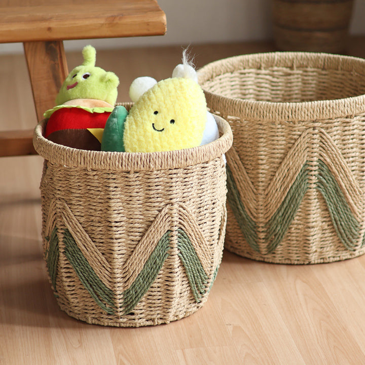 Decorative Handwoven Storage Basket Kalsten