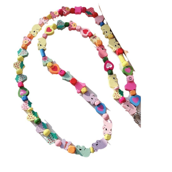 Colorful Themed Beaded Eyewear Chain Kalsten