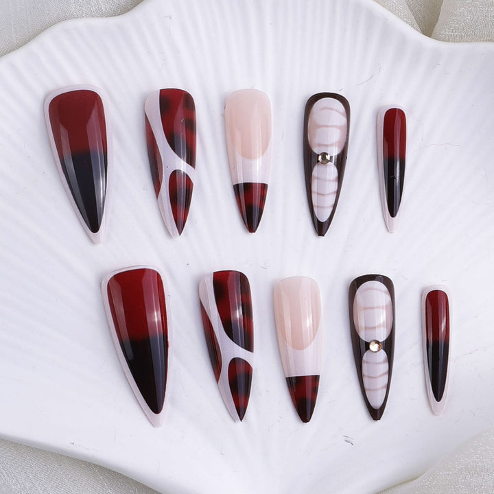 Artistic Stiletto Nail Enhancements