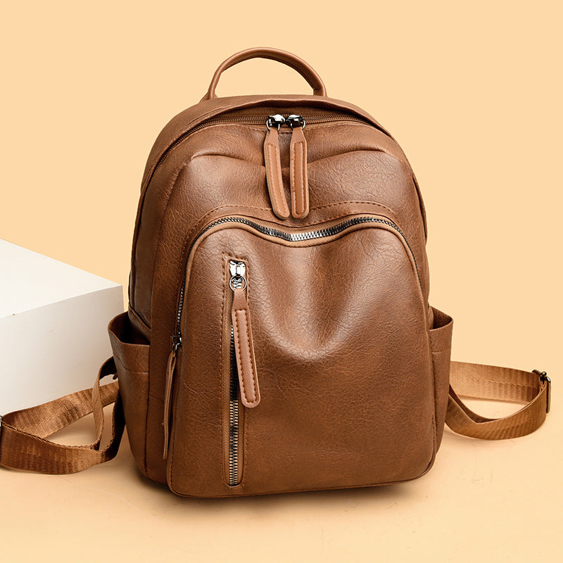 Vintage Leather Backpack Kalsten