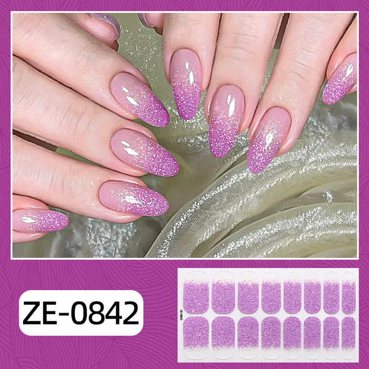 Glitter Ombre Nail Wraps