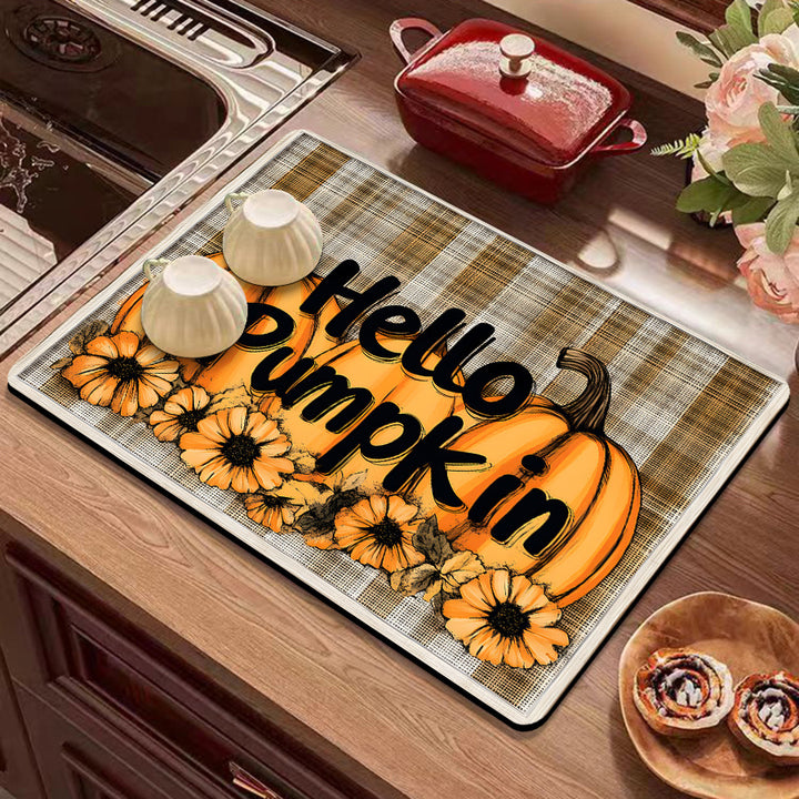Holiday-Themed Kitchen Mat