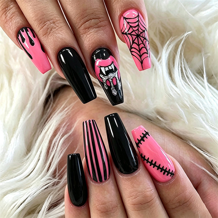 Creative nail art with Halloween designs Kalsten