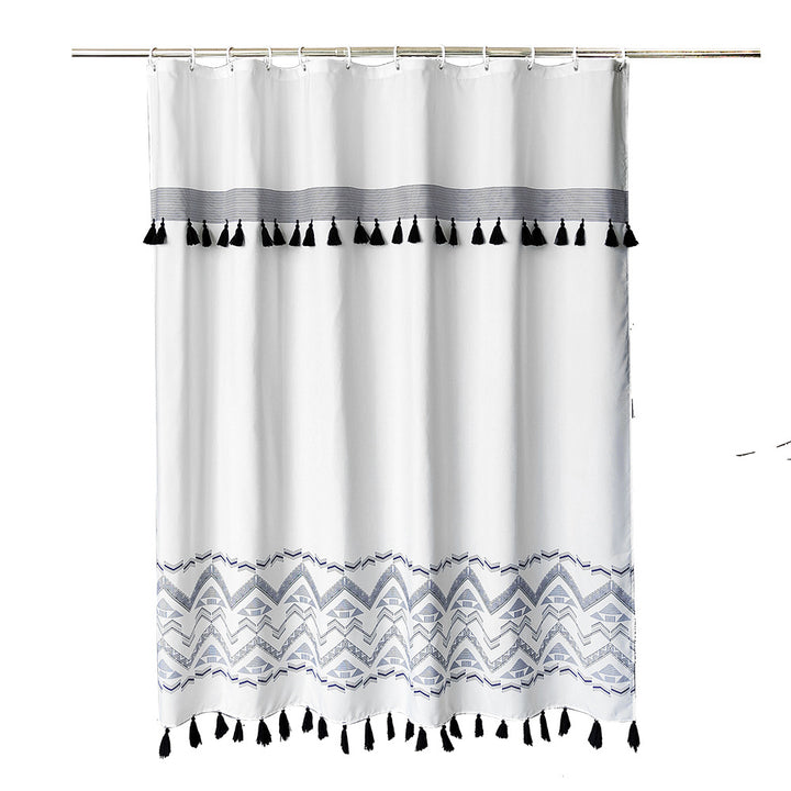 Ethnic Patterned Shower Curtain Kalsten