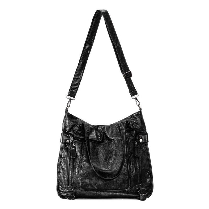 Multi-Functional Leather Tote