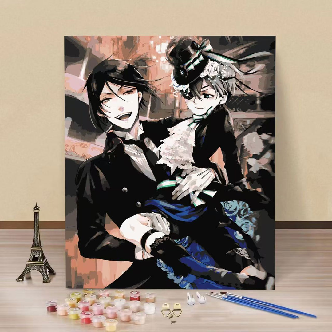 Gothic-Inspired Paint-by-Numbers Kit Kalsten