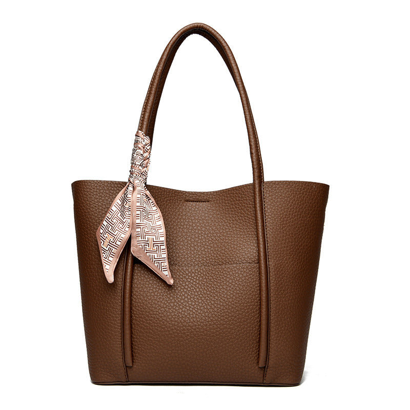 Textured Leather Tote Bag Kalsten