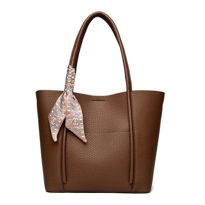 Textured Leather Tote Bag Kalsten