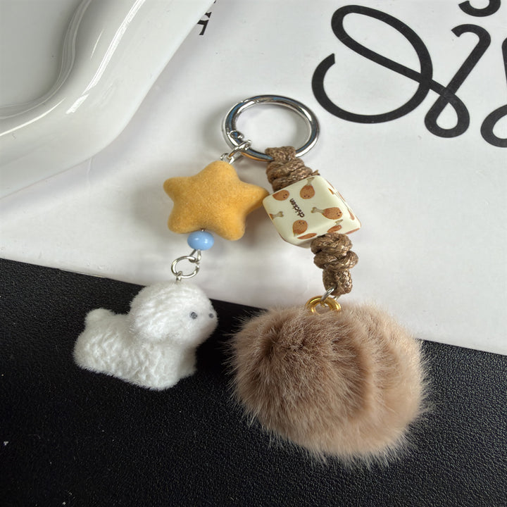 Playful Themed Decorative Keychain Kalsten