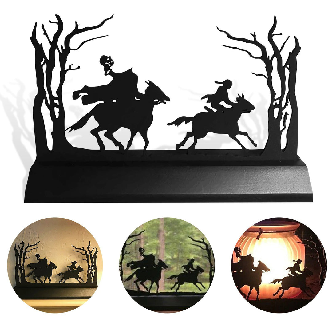 Decorative Metal Silhouette Art Piece