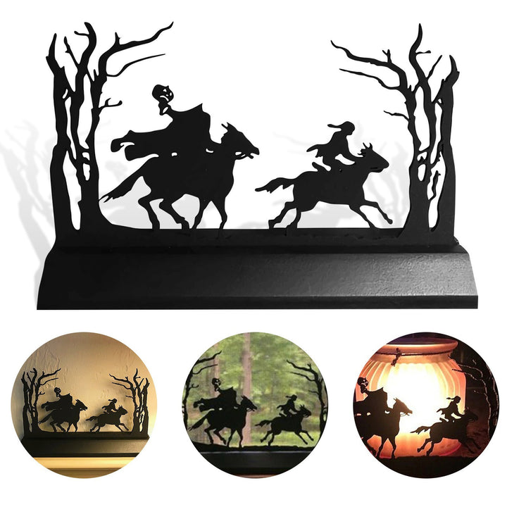 Decorative Metal Silhouette Art Piece