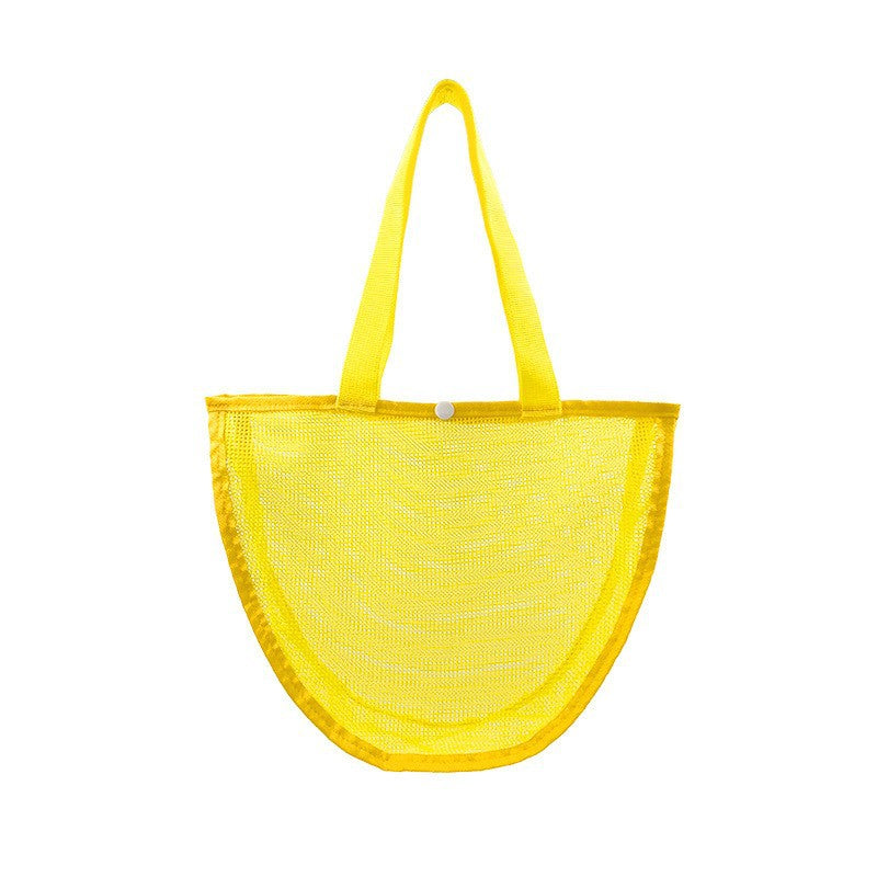 Versatile Beach Bag In Airy Mesh Design Kalsten