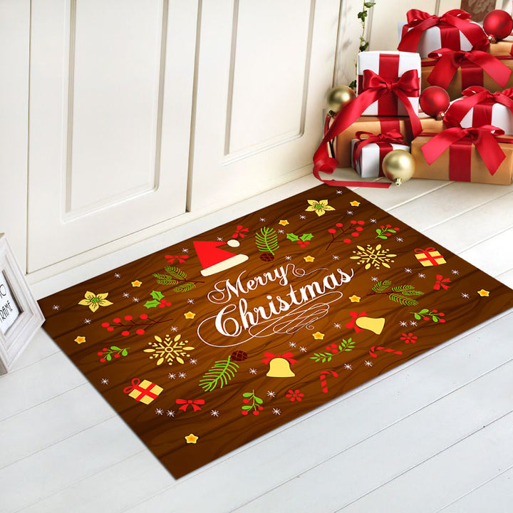 Festive Holiday Entrance Mat Kalsten
