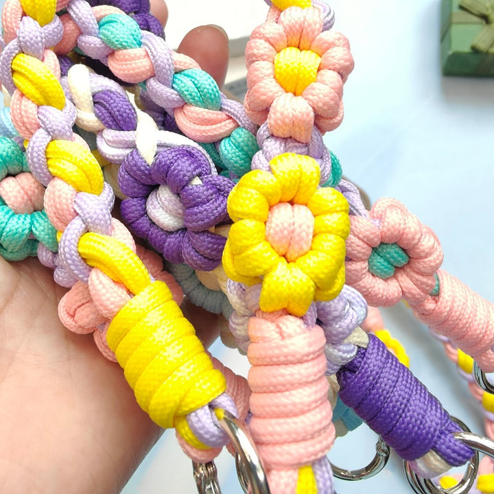 Floral Pattern Utility Lanyard Kalsten