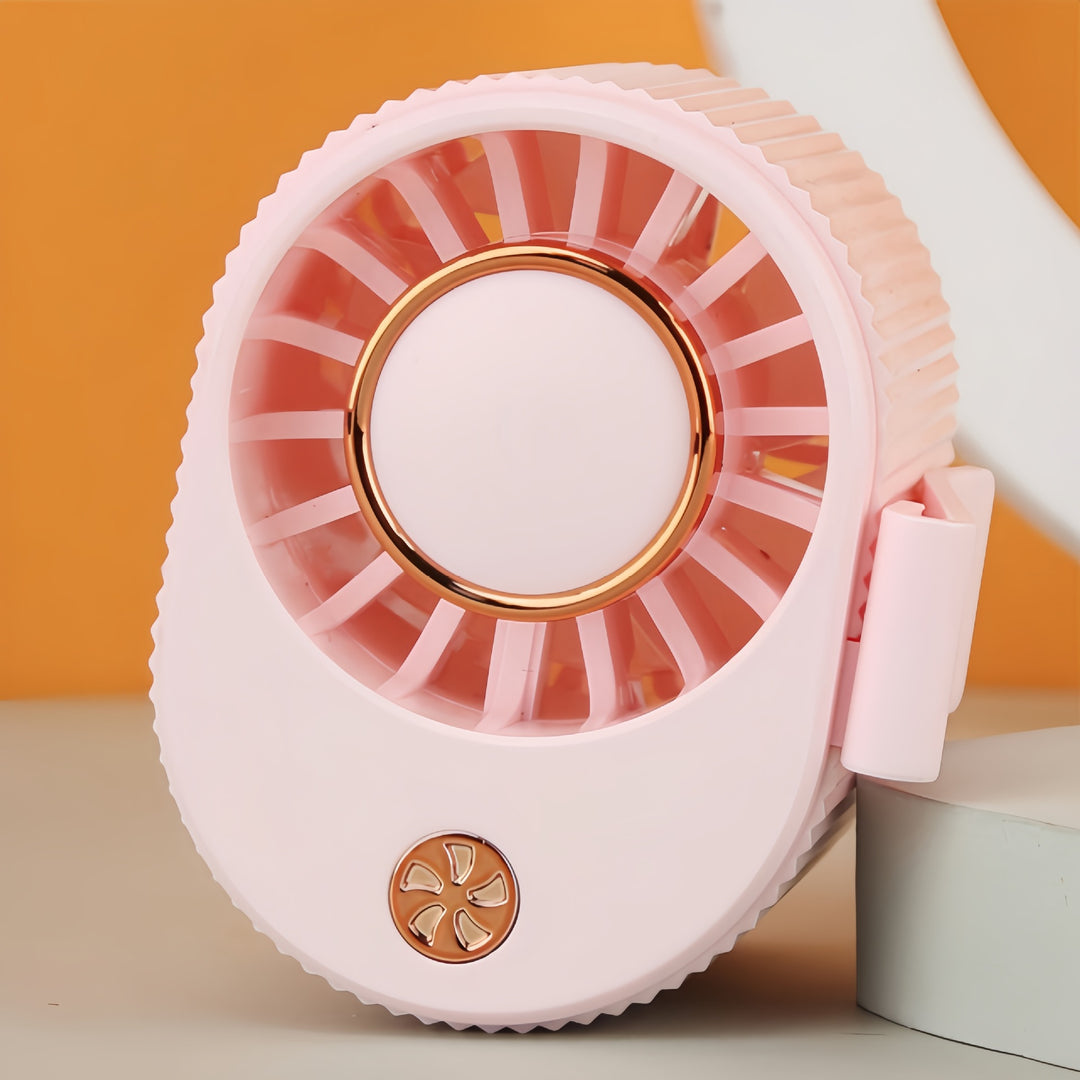 Ladies portable mini hand fan with rechargeable battery Kalsten