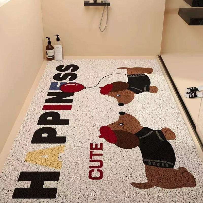 Playful Cartoon Character Area Rug Kalsten