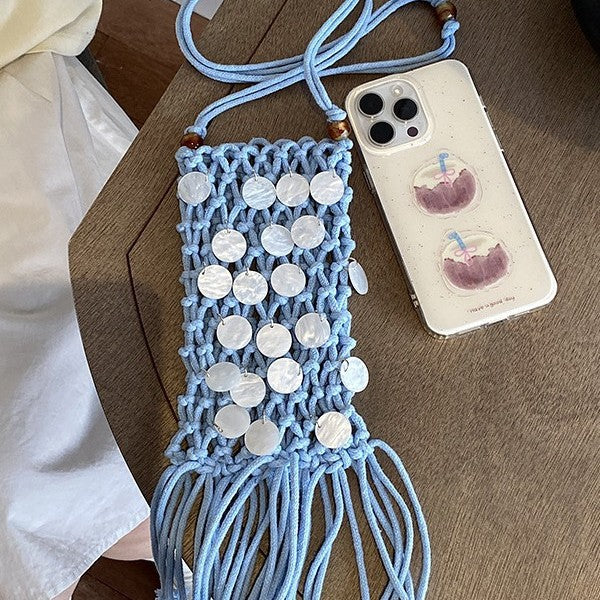 Bohemian Macrame Mini Bag
