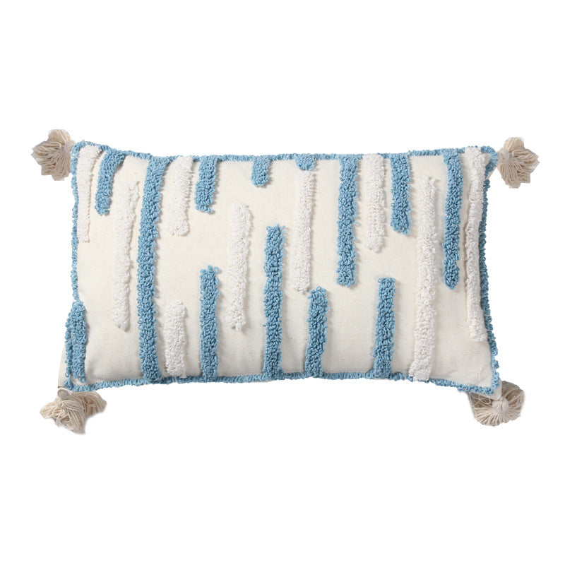 Structured Handwoven Accent Pillow