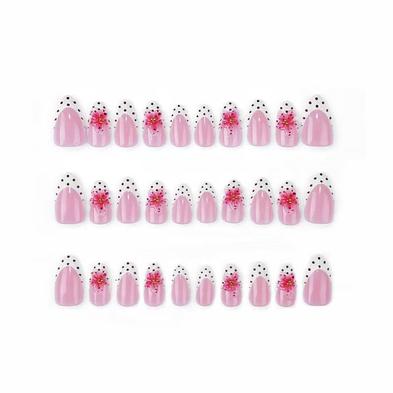 Artistic Floral Design Press-On Nails Kalsten