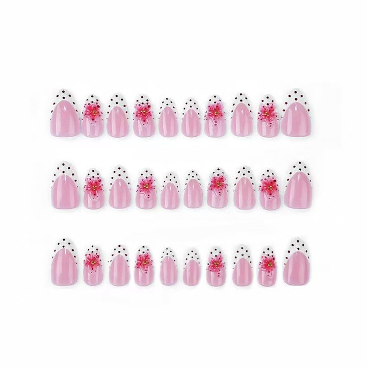 Artistic Floral Design Press-On Nails Kalsten