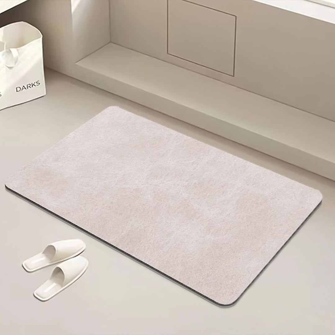 Modern Textured Bath Mat Kalsten