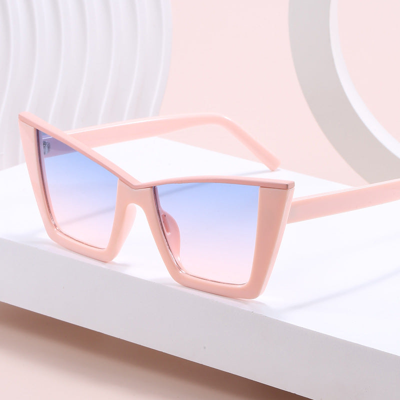Ladies square sunglasses with golden details Kalsten