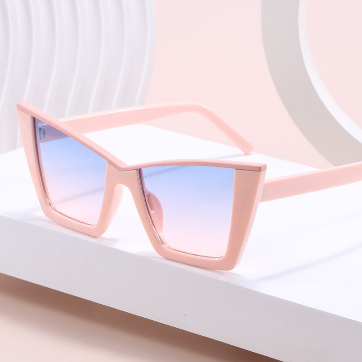 Ladies square sunglasses with golden details Kalsten