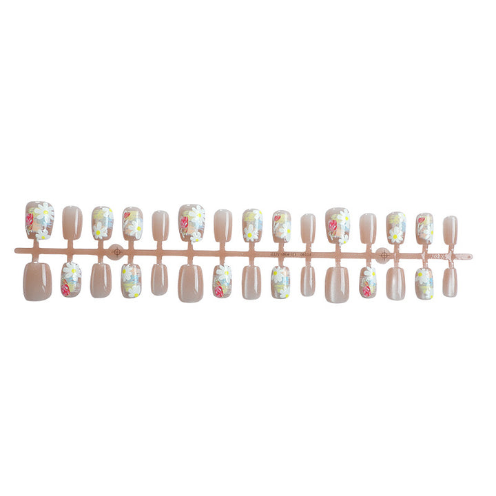 Decorative Floral Art Press-On Nail Set 1790738647