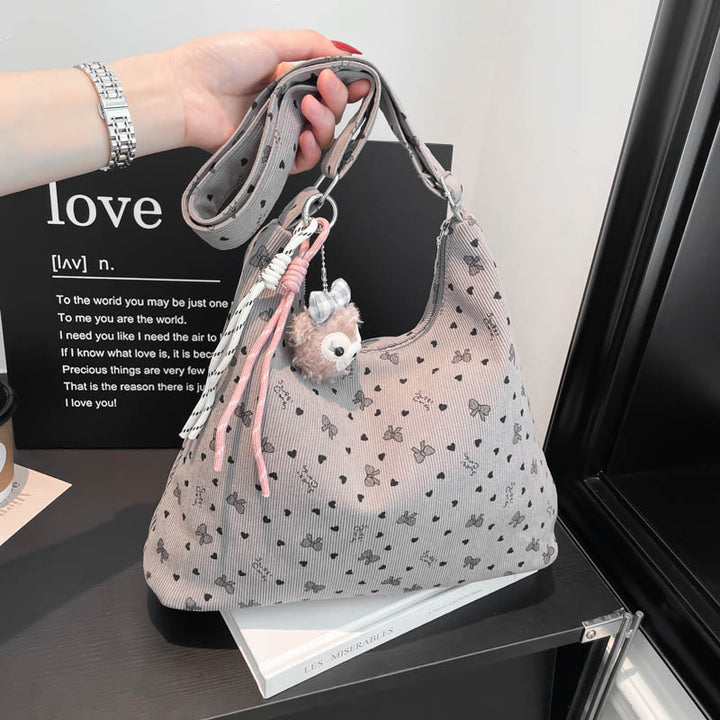 Charming Butterfly-Embellished Tote