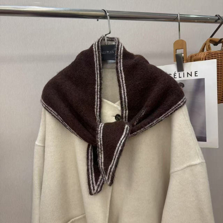 Cozy Knit Shawl Scarf Kalsten