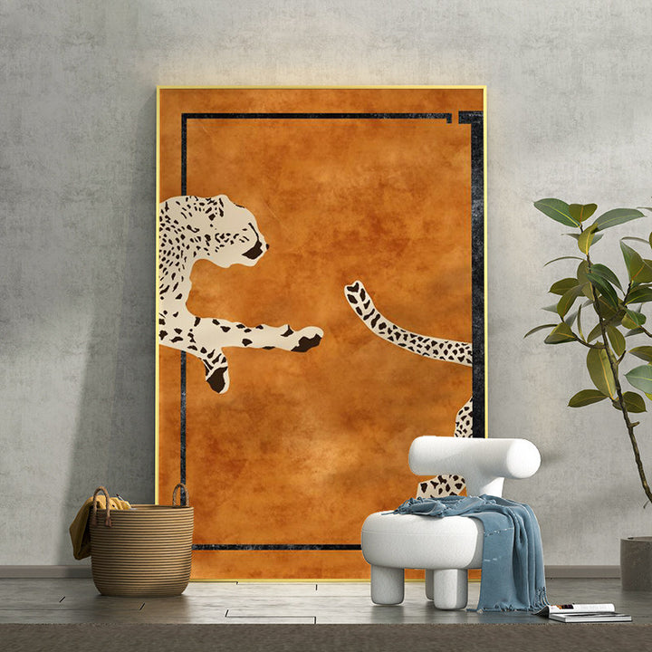 Decorative Leopard Print Wall Art
